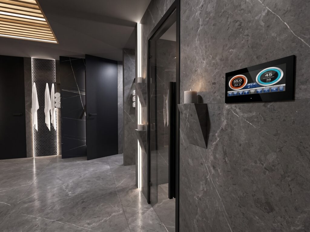 Projekt wnętrza – Domowe SPA