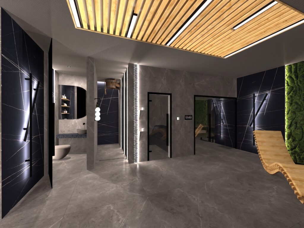 Projekt wnętrza – Domowe SPA – zdjęcie 4