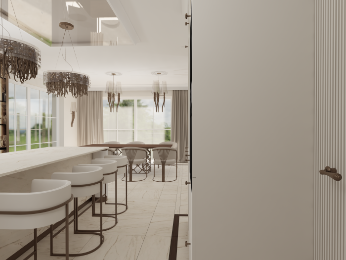 Projekt wnętrza – Elegancka kuchnia – zdjęcie 3