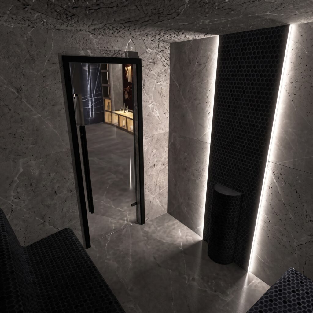 Projekt wnętrza – Domowe SPA – zdjęcie 3