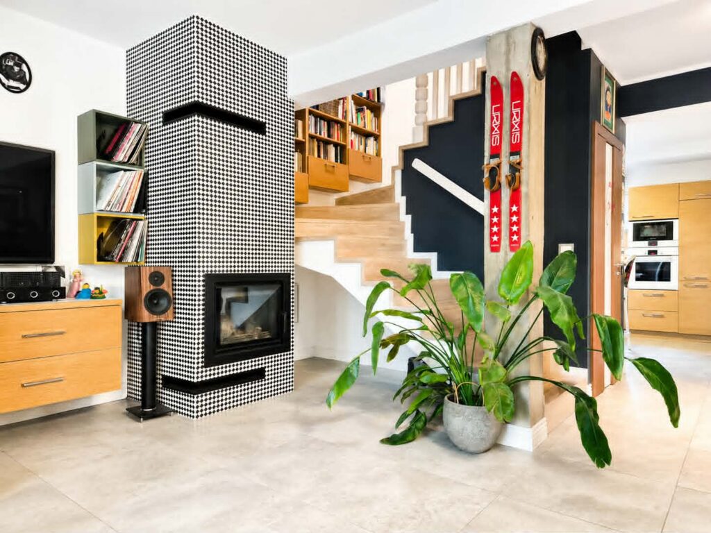 Realizacja wnętrza – Domu w stylu retro – Tychy – zdjęcie 5