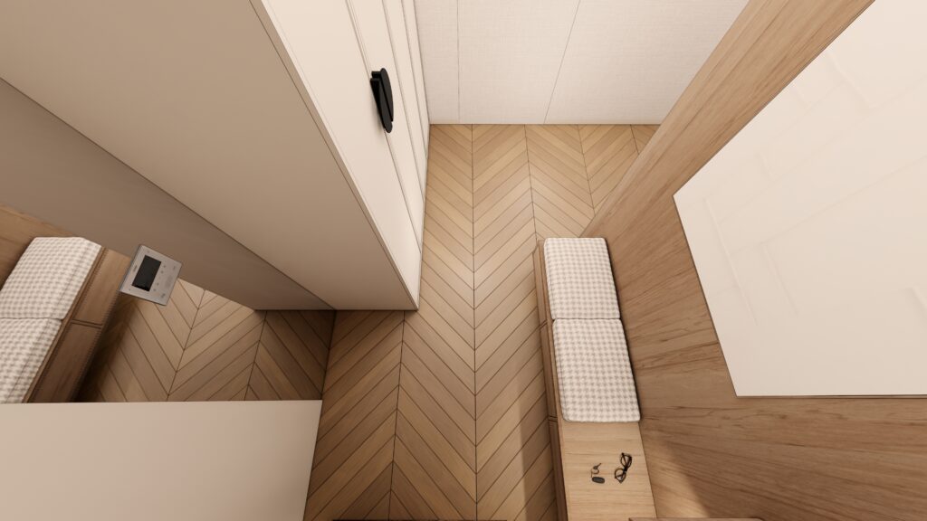 Projekt wnętrza – Nowoczesny apartament – Katowice – zdjęcie 4