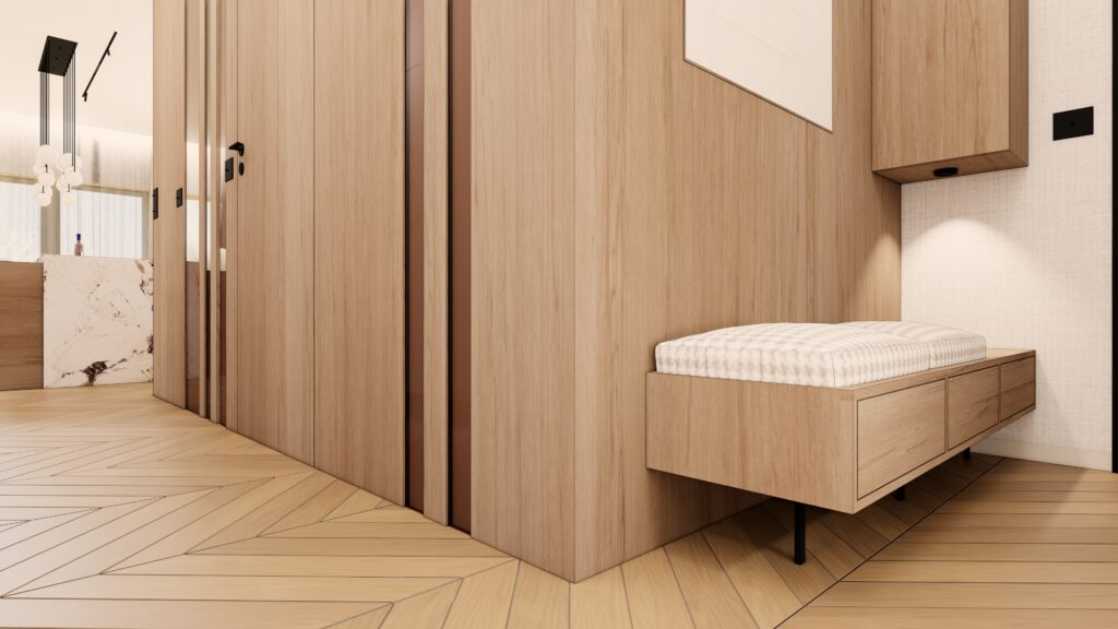 Projekt wnętrza – Nowoczesny apartament – Katowice – zdjęcie 5
