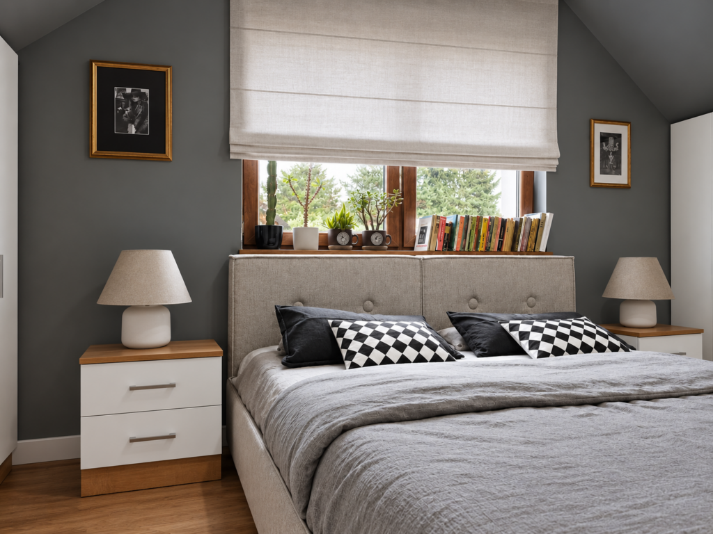 Realizacja wnętrza – Domu w stylu retro – Tychy – zdjęcie 17