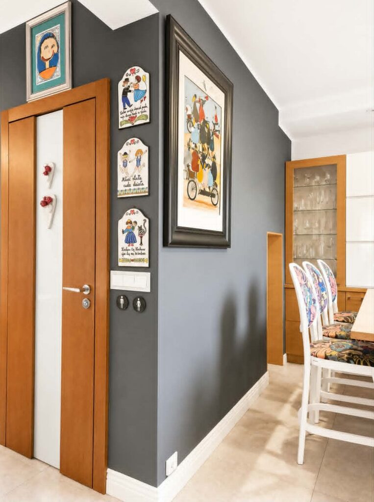 Realizacja wnętrza – Domu w stylu retro – Tychy – zdjęcie 3