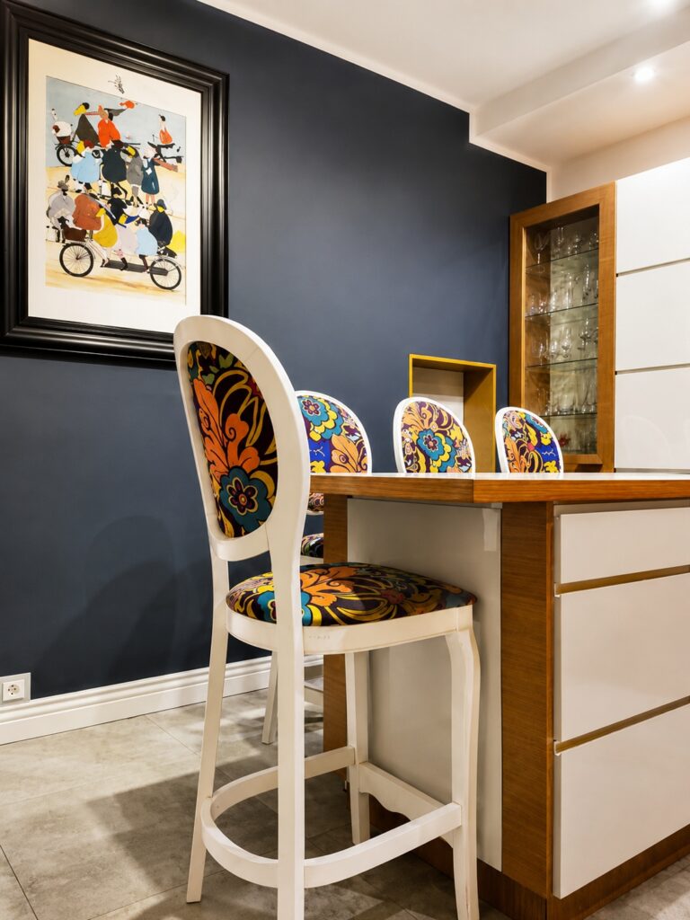 Realizacja wnętrza – Domu w stylu retro – Tychy